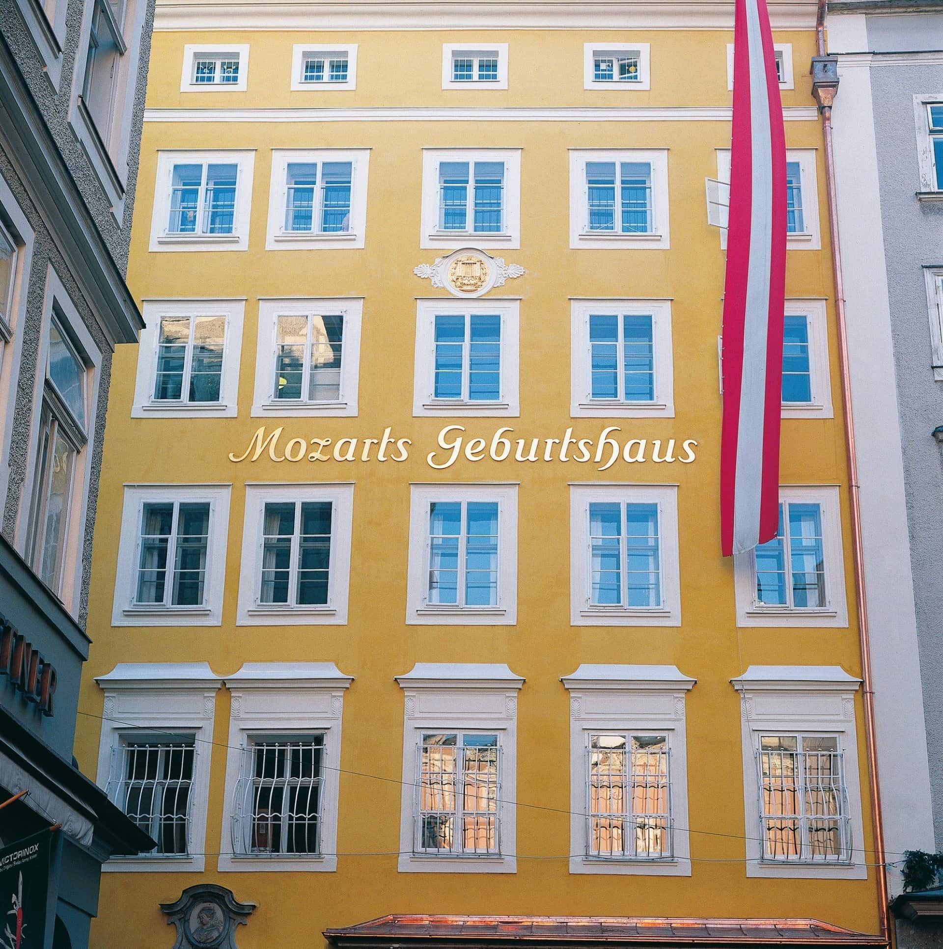 Mozart's birthplace © Tourismus Salzburg