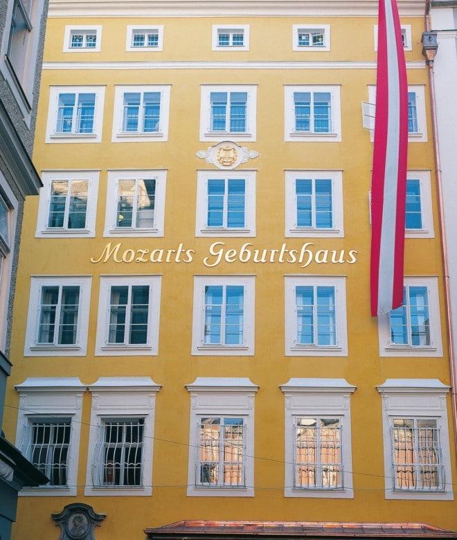 Mozarts Geburtshaus © Tourismus Salzburg